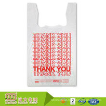 Guangzhou Maibao Moins Cher Prix Impression Personnalisée Hdpe T-Shirt En Plastique Logo Carry Bag Paquet Fabricants